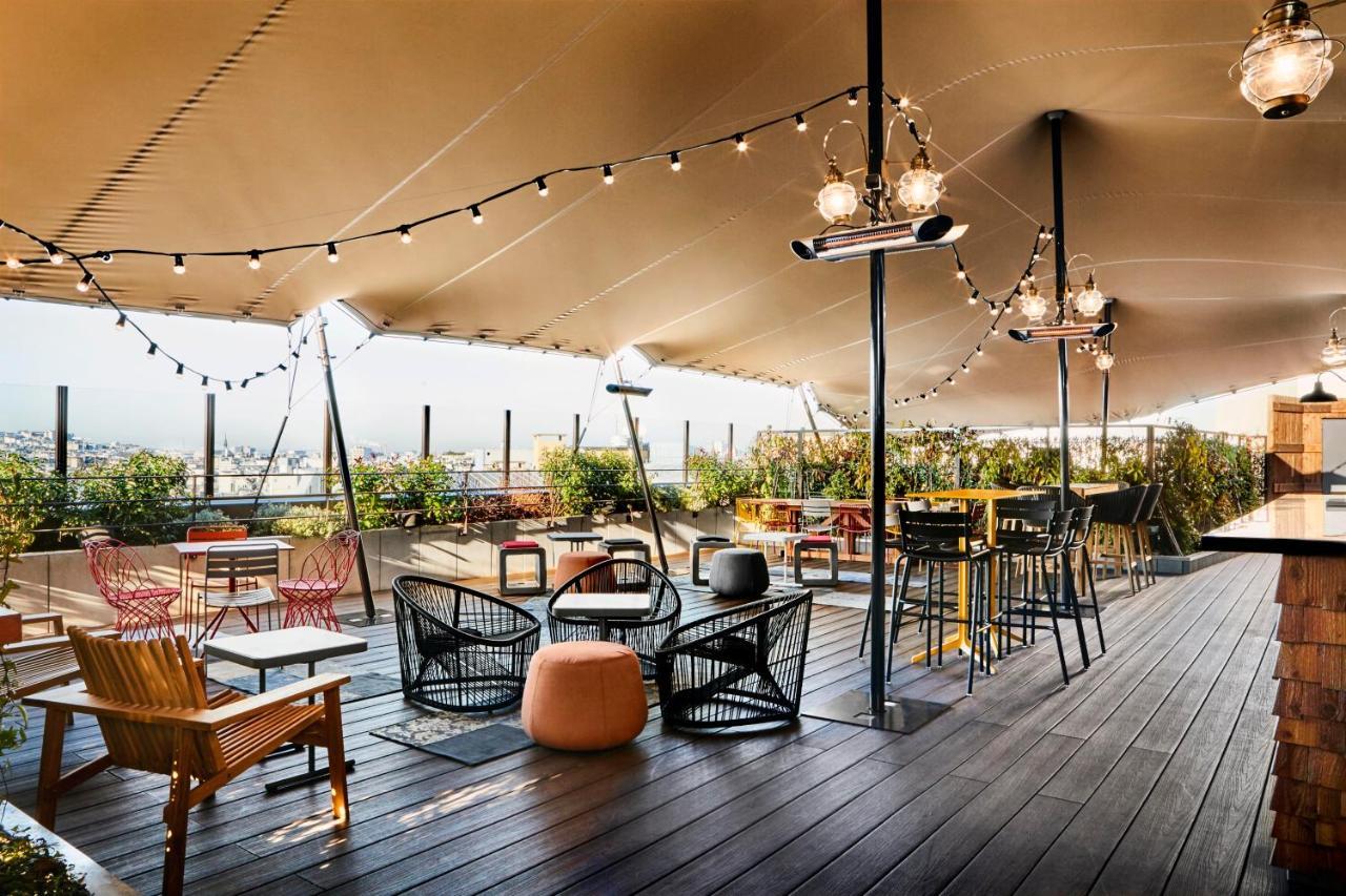 Generator Paris Hostel Exterior photo Rooftop terrace